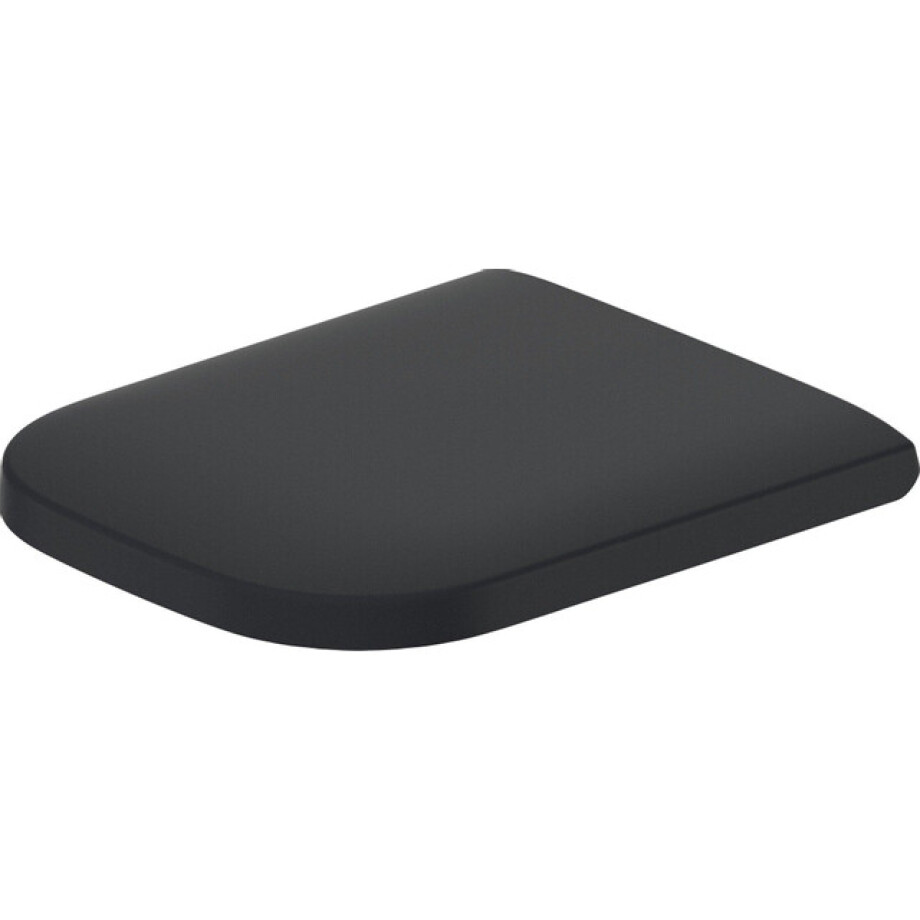 Duravit Happy D.2 WC-zitting 43x35.9x4.3cm met softclose met quickrelease Kunststof Antraciet Mat 0064591300 Duravit Happy D.2 WC-zitting 43x35.9x4.3cm met softclose met quickrelease Kunststof Antraciet Mat 0064591300 afbeelding 1