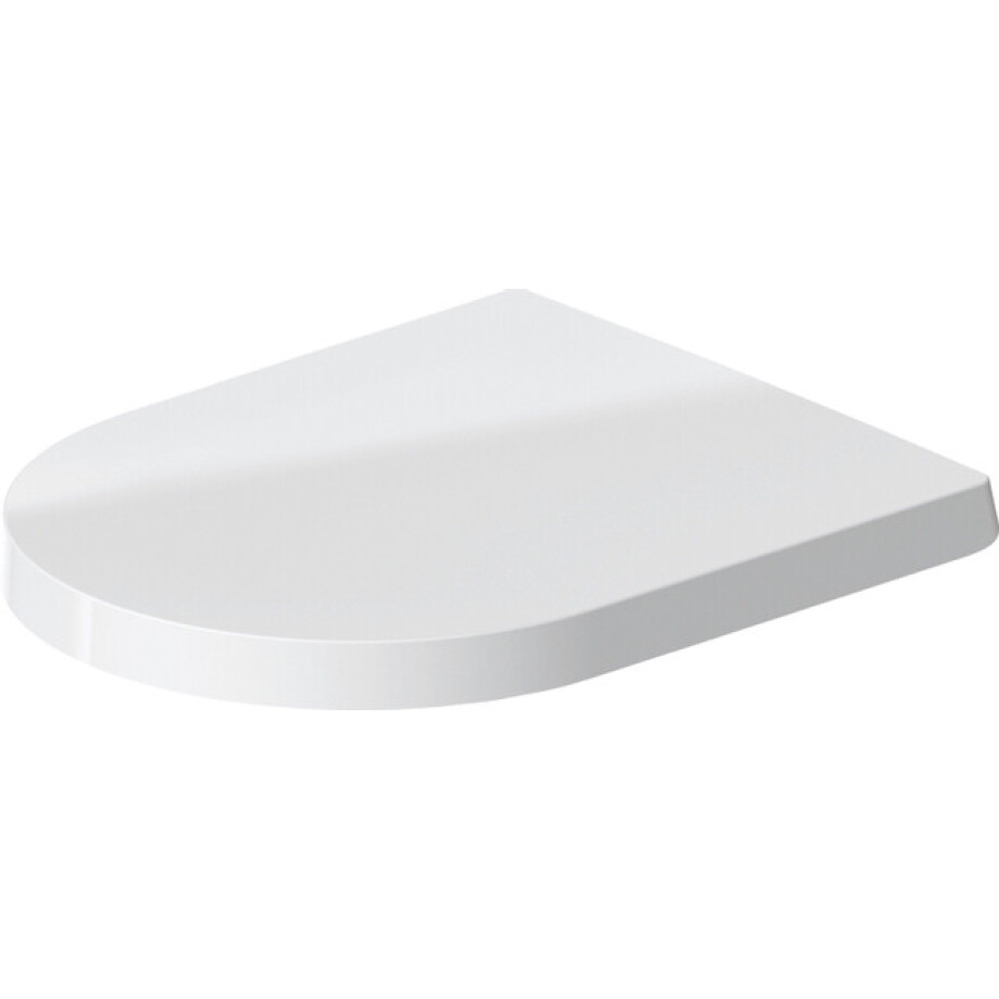 Duravit ME by Starck WC-zitting 45.8x37.4x4cm met softclose met quickrelease Kunststof wit zijdemat 0020092600 afbeelding 1