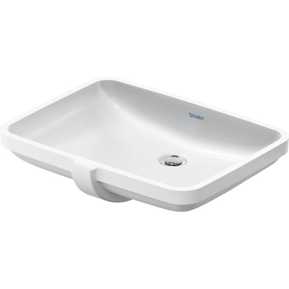 Duravit No.1 inbouwwastafel 55x40x16cm inbouw Hoogglans Wit 03955500282 Duravit No.1 inbouwwastafel 55x40x16cm inbouw Hoogglans Wit 03955500282 afbeelding 1