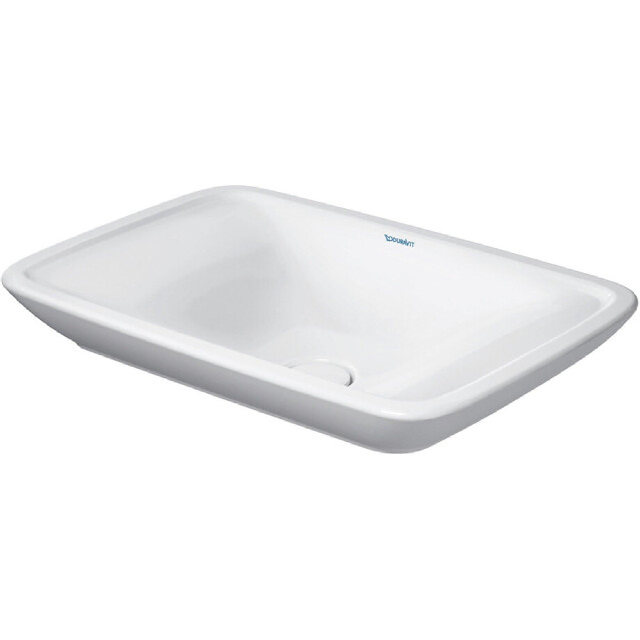Duravit PuraVida opbouwwastafel met bevestiging en afvoer incl. keramische afdekkap 70x42cm wit 0369700000 Duravit PuraVida opbouwwastafel met bevestiging en afvoer incl. keramische afdekkap 70x42cm wit 0369700000 afbeelding 1