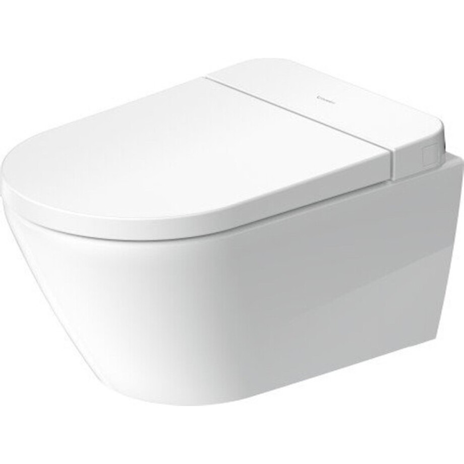 Duravit SensoWash D-Neo douchewc compact rimless diepspoel 37.8x57.7cm met closetzitting wit 654000012004300 afbeelding 1