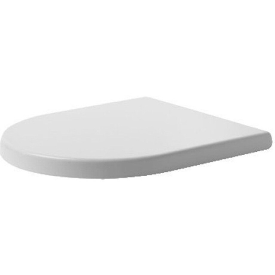 Duravit Starck 3 WC-zitting - 43x45x5cm - Kunststof wit Glanzend 0067710000 afbeelding 1
