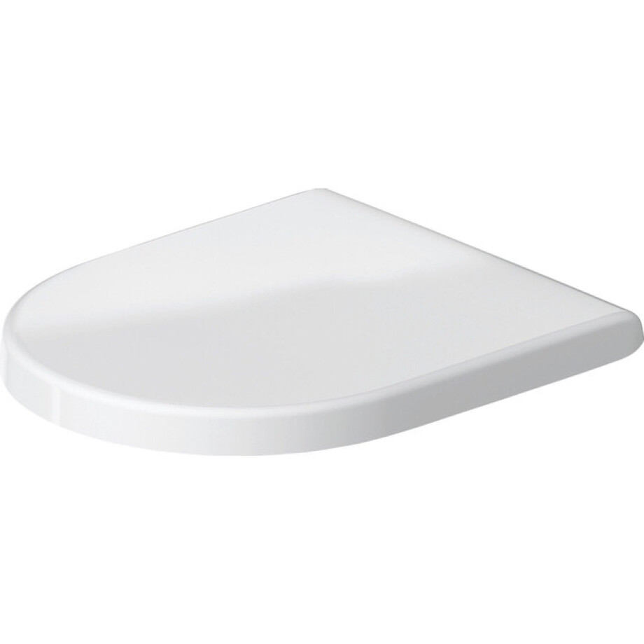 Duravit WC-zitting 43.6x37x3.8cm Kunststof wit 0069810000 afbeelding 1