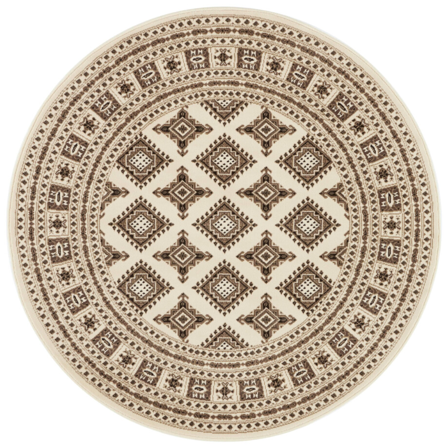 Vloerkleed Sao Buchara rond | Nouristan afbeelding 1