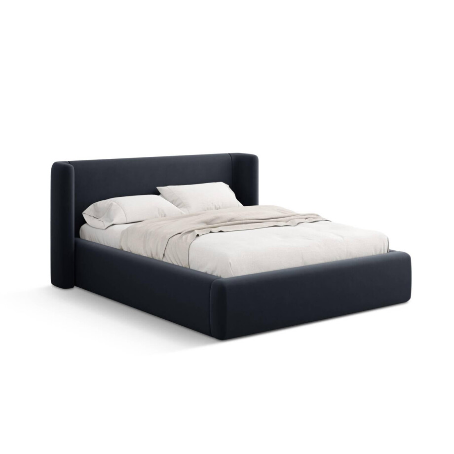 Bedframe Jolene 160x200 cm met opbergvak velvet | Micadoni Bedframe Jolene 160x200 cm met opbergvak velvet | Micadoni afbeelding 1