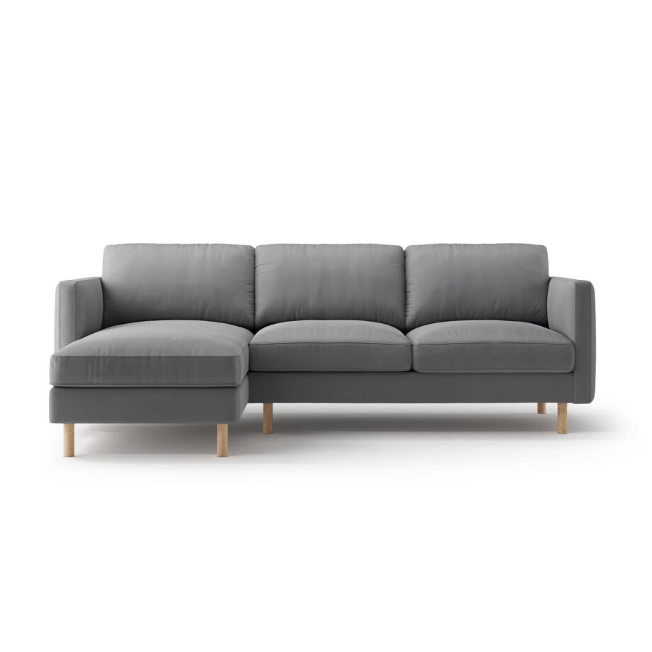 Hoekbank Eden links velvet | Micadoni afbeelding 1
