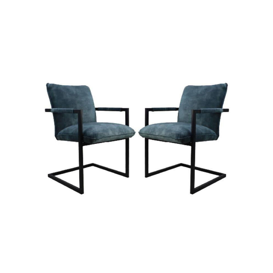 Set van 2 eetkamerstoelen Boston | HSM Collection afbeelding 1