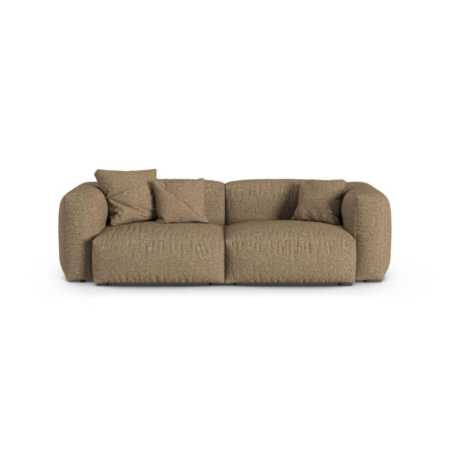 Modulaire 3-zitsbank Martina bouclé | Micadoni Home Modulaire 3-zitsbank Martina bouclé | Micadoni Home afbeelding 1