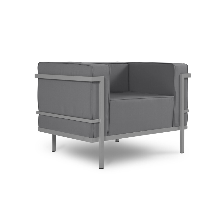 Outdoor fauteuil Cannes Grey | Calme Jardin Outdoor fauteuil Cannes Grey | Calme Jardin afbeelding 1
