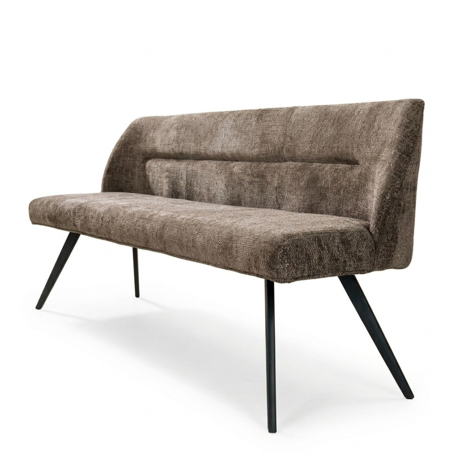 Eetkamerbank Pull 188 cm breed Hoven taupe afbeelding 1