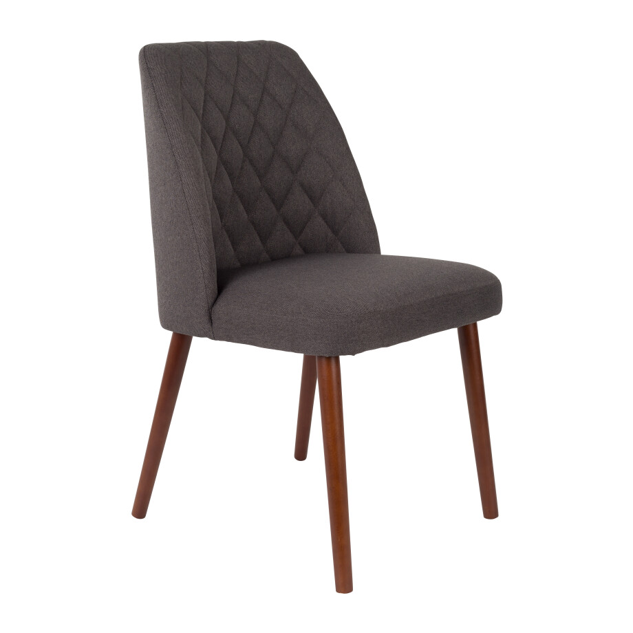 Eetkamerstoel 'Amir', kleur Antraciet Eetkamerstoel 'Amir', kleur Antraciet afbeelding 1