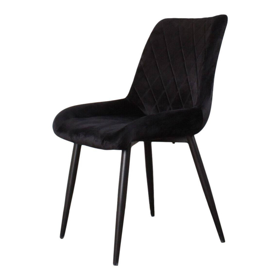 Eetkamerstoel Benito velvet | DS4U afbeelding 1