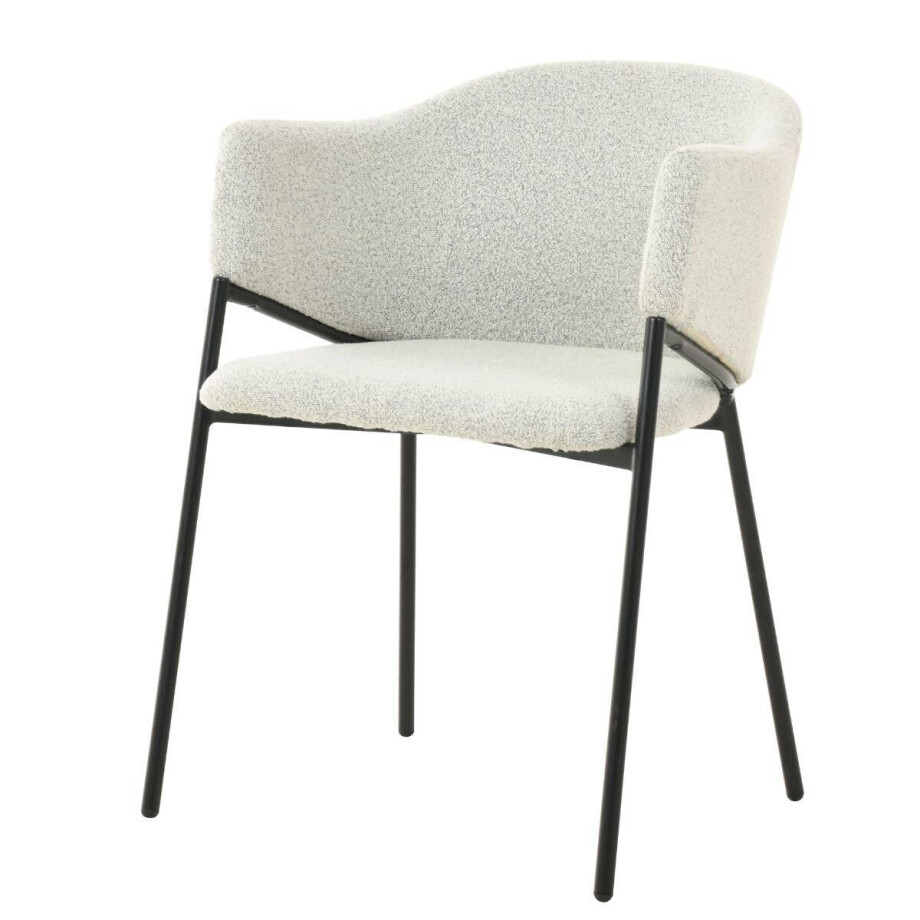 Eetkamerstoel Elza bouclé | DS4U Eetkamerstoel Elza bouclé | DS4U afbeelding 1
