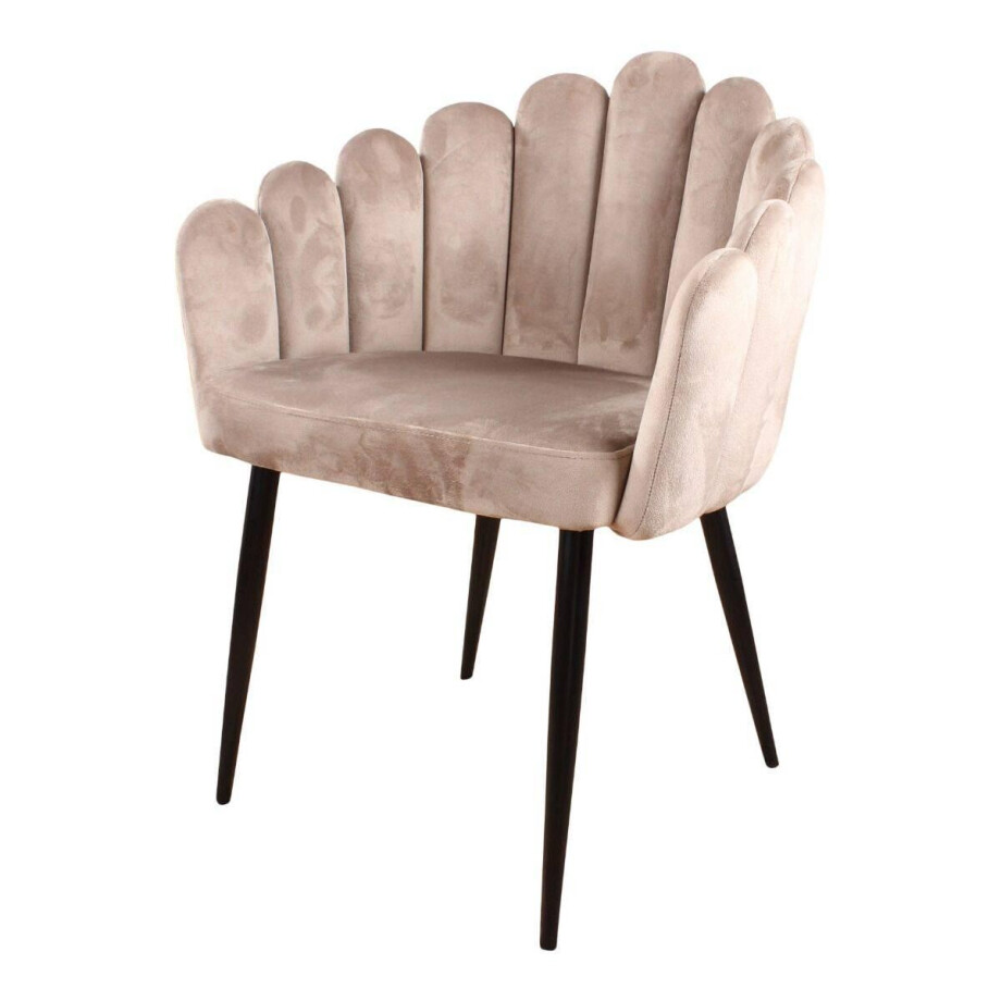 Eetkamerstoel Flower velvet | DS4U afbeelding 1