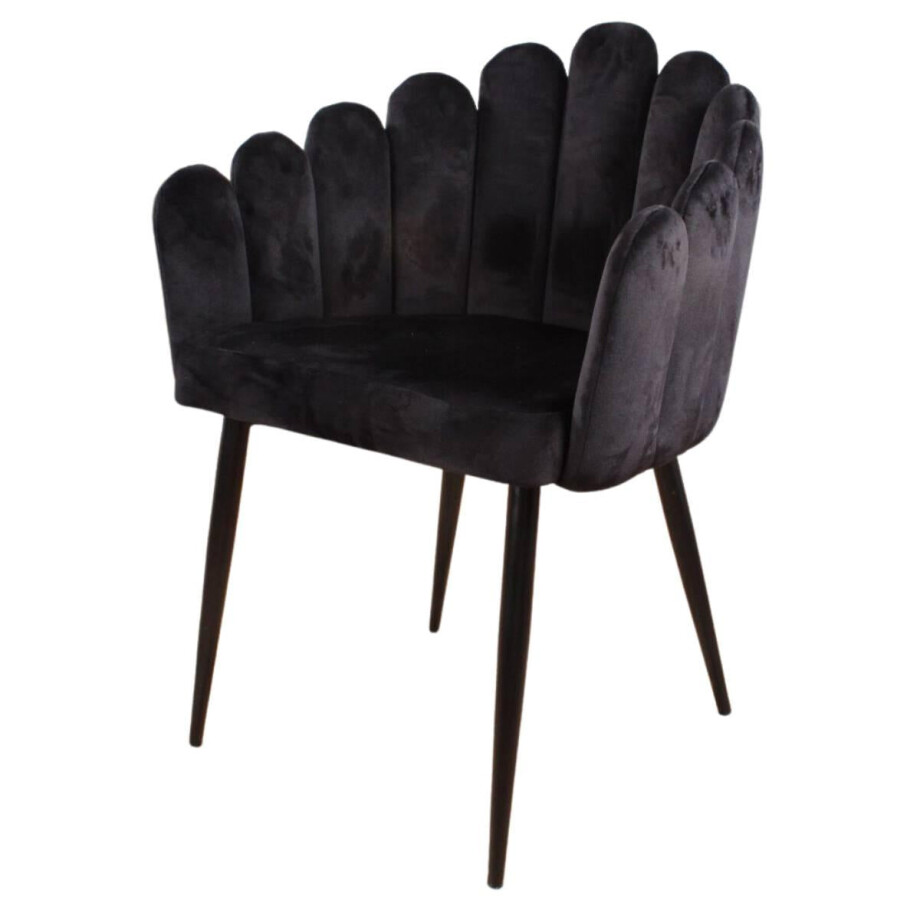 Eetkamerstoel Flower velvet | DS4U Eetkamerstoel Flower velvet | DS4U afbeelding 1