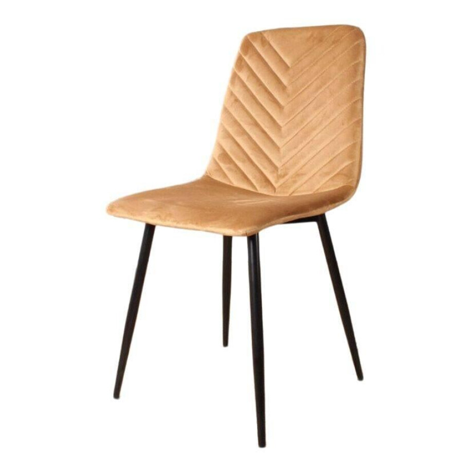 Eetkamerstoel Gaby velvet | DS4U Eetkamerstoel Gaby velvet | DS4U afbeelding 1