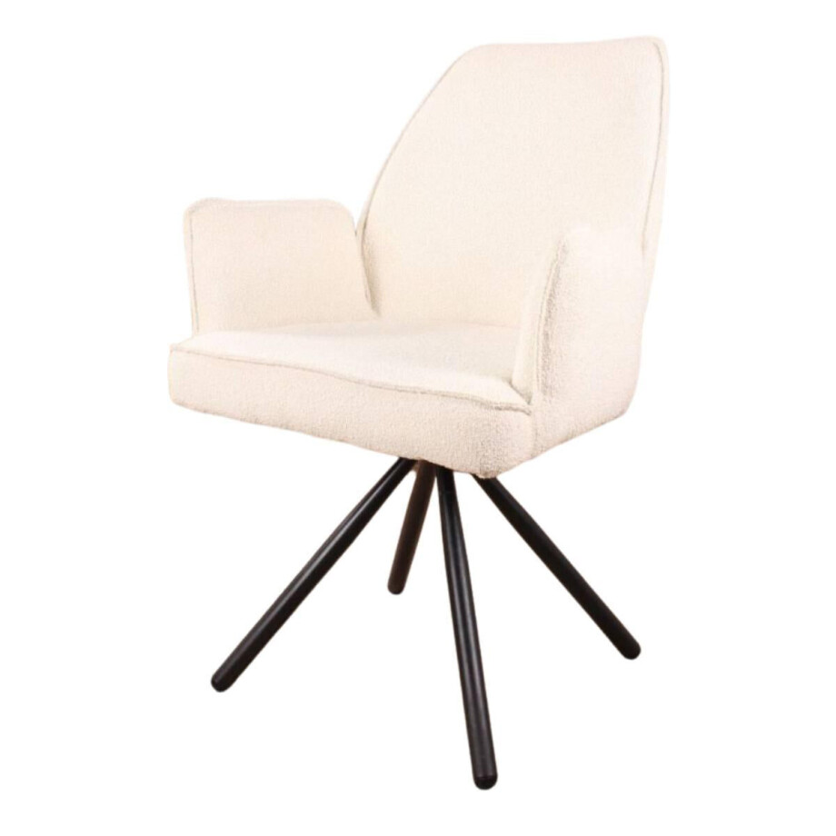Eetkamerstoel Lucio bouclé | DS4U Eetkamerstoel Lucio bouclé | DS4U afbeelding 1