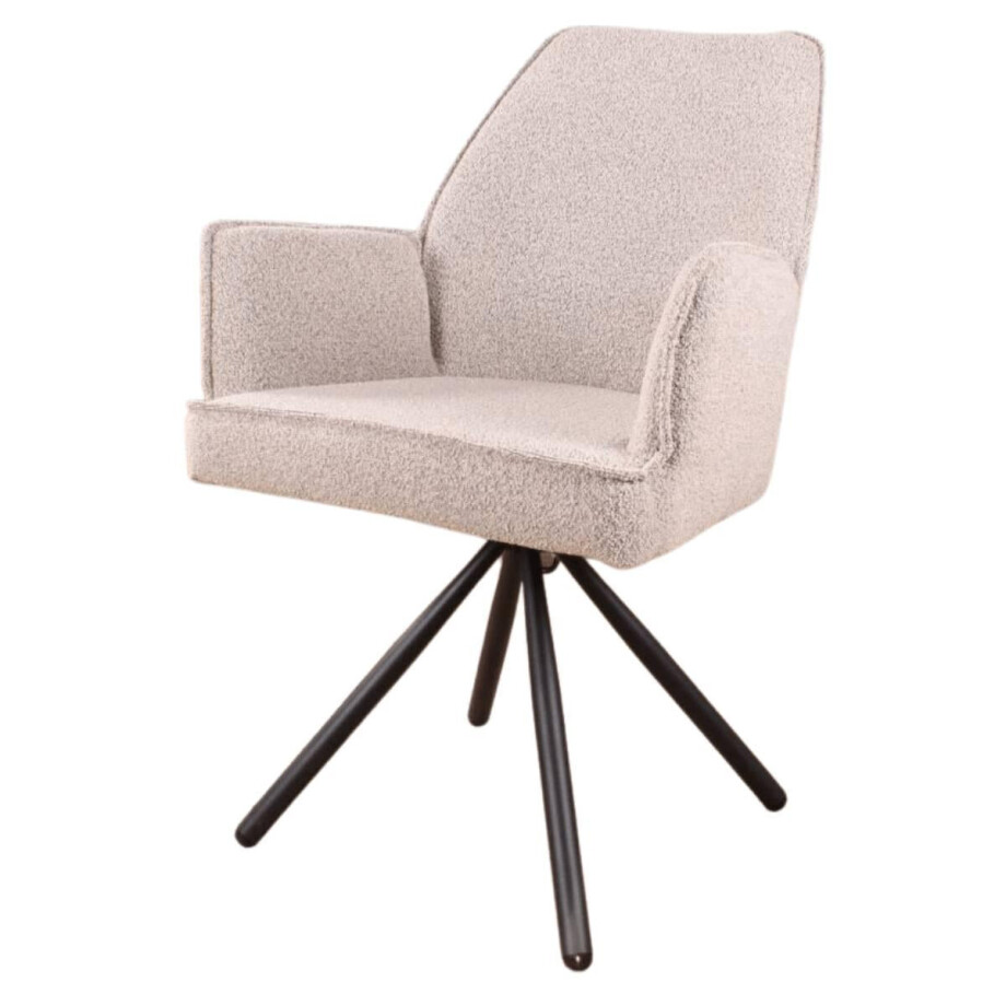 Eetkamerstoel Lucio bouclé | DS4U Eetkamerstoel Lucio bouclé | DS4U afbeelding 1