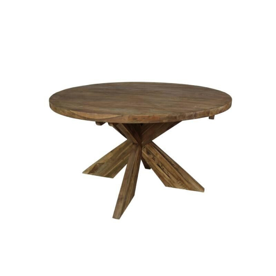 Eettafel Romy rond teak | HSM Collection afbeelding 1