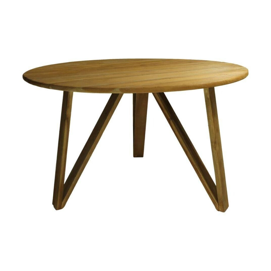 Eettafel Romy rond teak | HSM Collection afbeelding 1