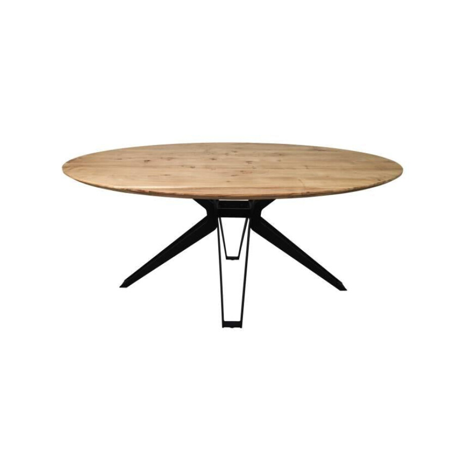 Eettafel Zurich ovaal acacia | HSM Collection afbeelding 1