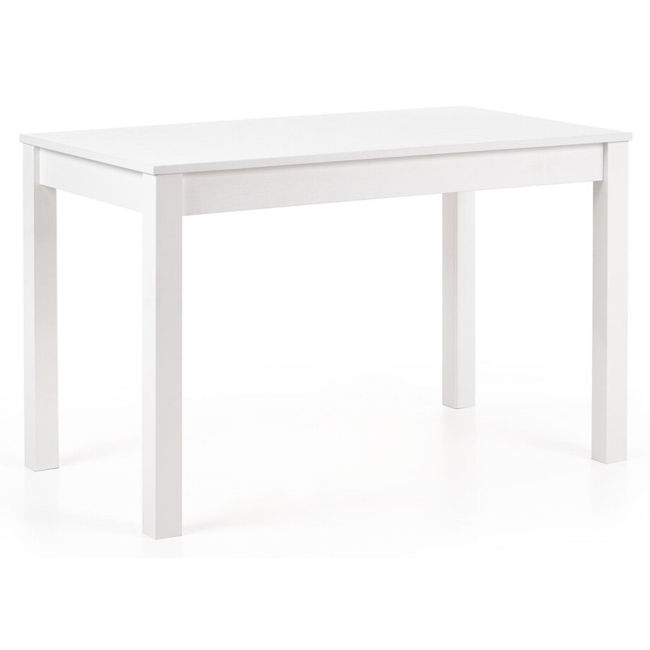 Eettafel Ksawery 120 cm breed in wit Eettafel Ksawery 120 cm breed in wit afbeelding 1
