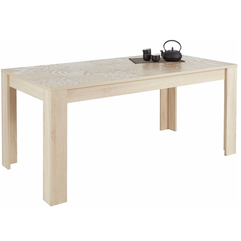 Eettafel Miro 180 cm breed in sonoma eiken Eettafel Miro 180 cm breed in sonoma eiken afbeelding 1