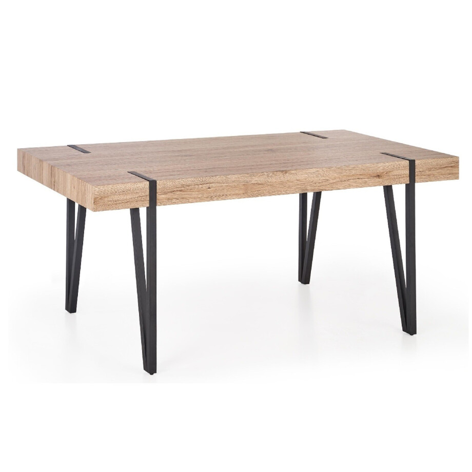 Eettafel Yohann 170 cm breed in sanremo eiken Eettafel Yohann 170 cm breed in sanremo eiken afbeelding 1