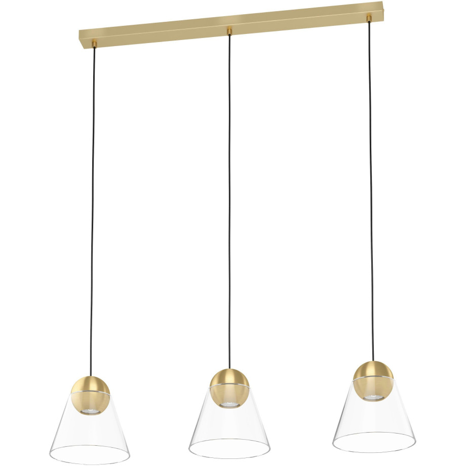 EGLO Hanglamp CERASELLA Hanglamp in messing van staal - incl. GU10 - 4,5W (1 stuk) afbeelding 1