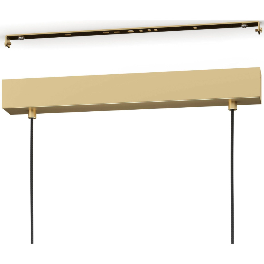 EGLO Hanglamp CUMIOLE Hanglamp in goudkleur van staal - excl. E27 - 40W (1 stuk) afbeelding 1