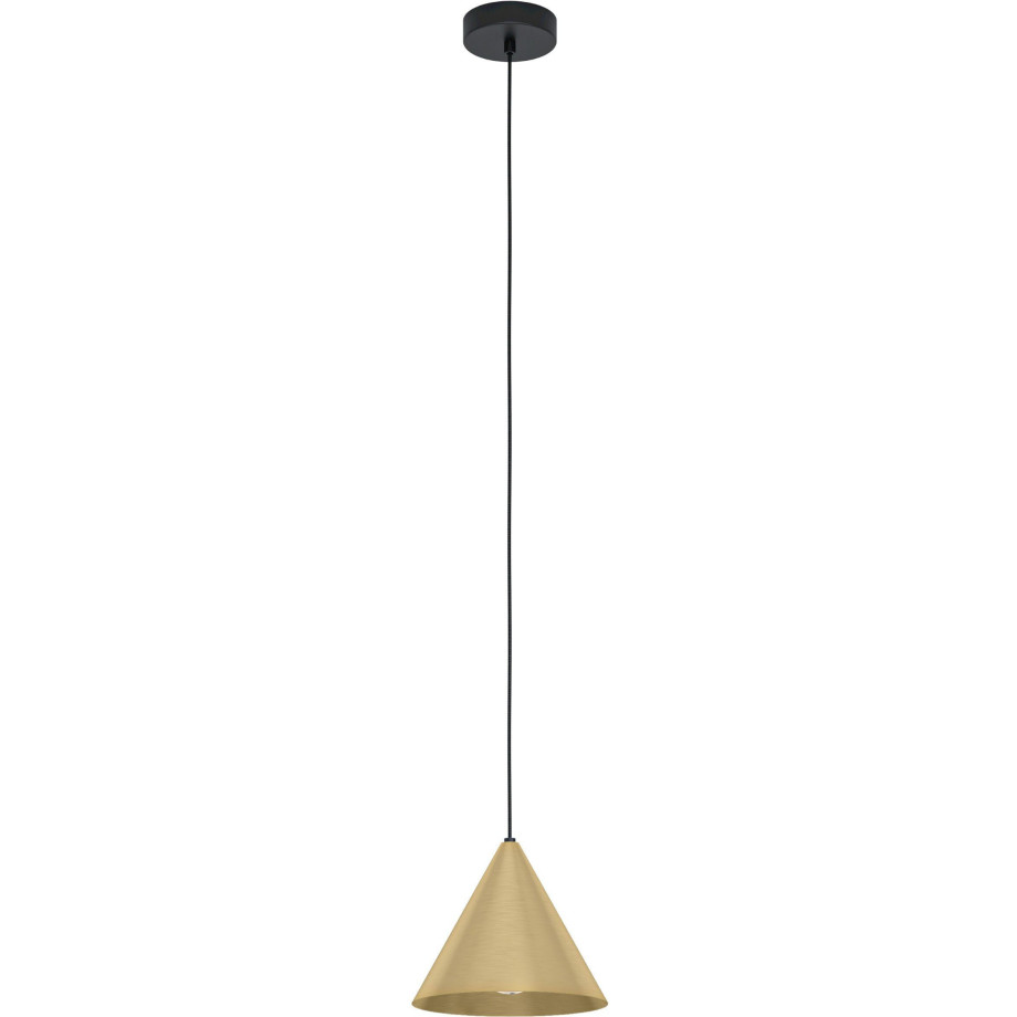 EGLO Hanglamp NARICES Hanglamp in zwart van staal - excl. E27 - 40W (1 stuk) afbeelding 1