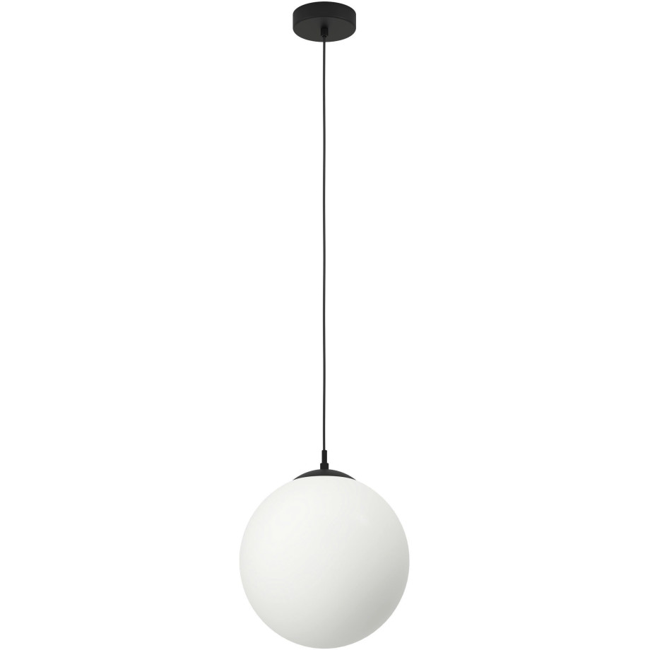 EGLO Hanglamp Rondo 3 Hanglamp in zwart van staal - excl. E27 - 40W (1 stuk) afbeelding 1