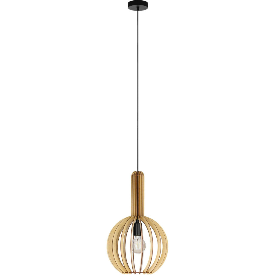 EGLO Hanglamp VELASCO Hanglamp in zwart van staal - excl. E27 - 40W (1 stuk) afbeelding 1