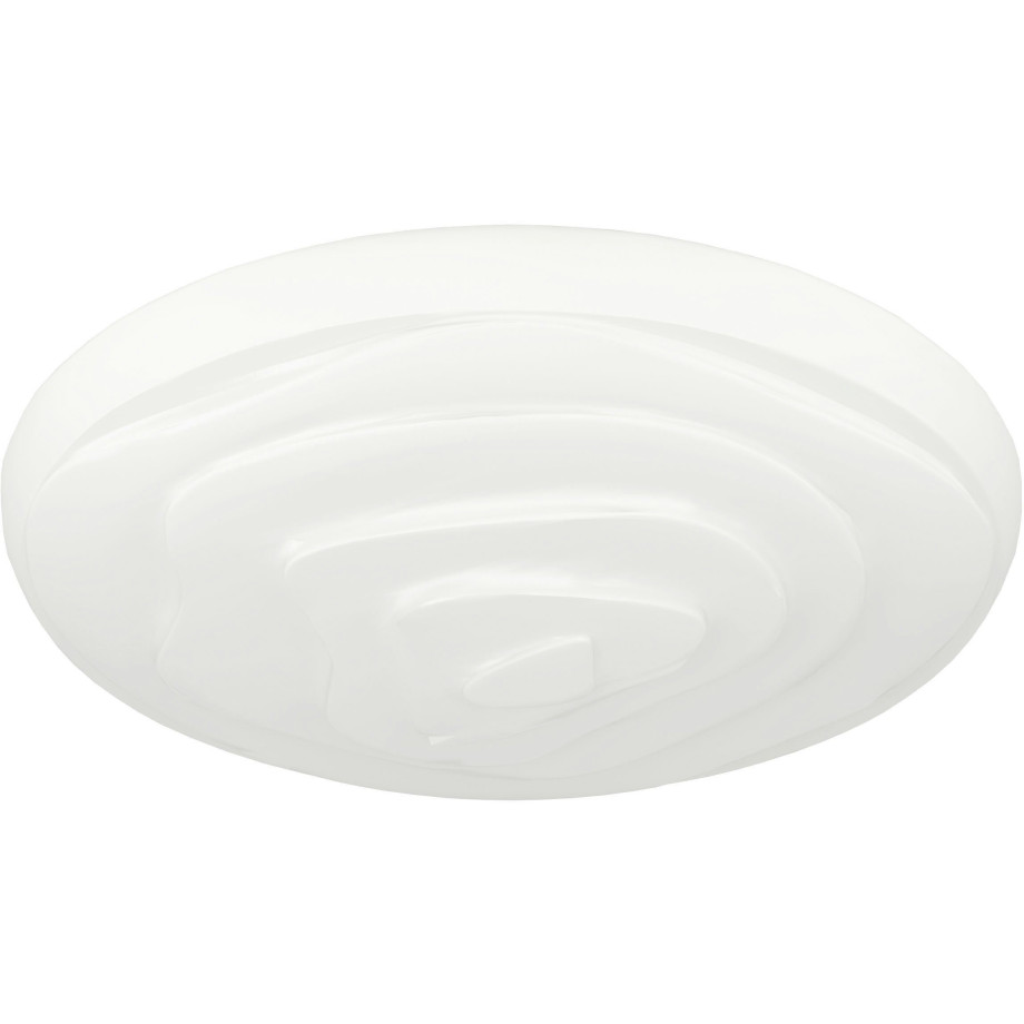 EGLO Plafondlamp BATTISTONA Plafondlamp in wit van staal - 20,8W - warmwit - koudwit (1 stuk) afbeelding 1