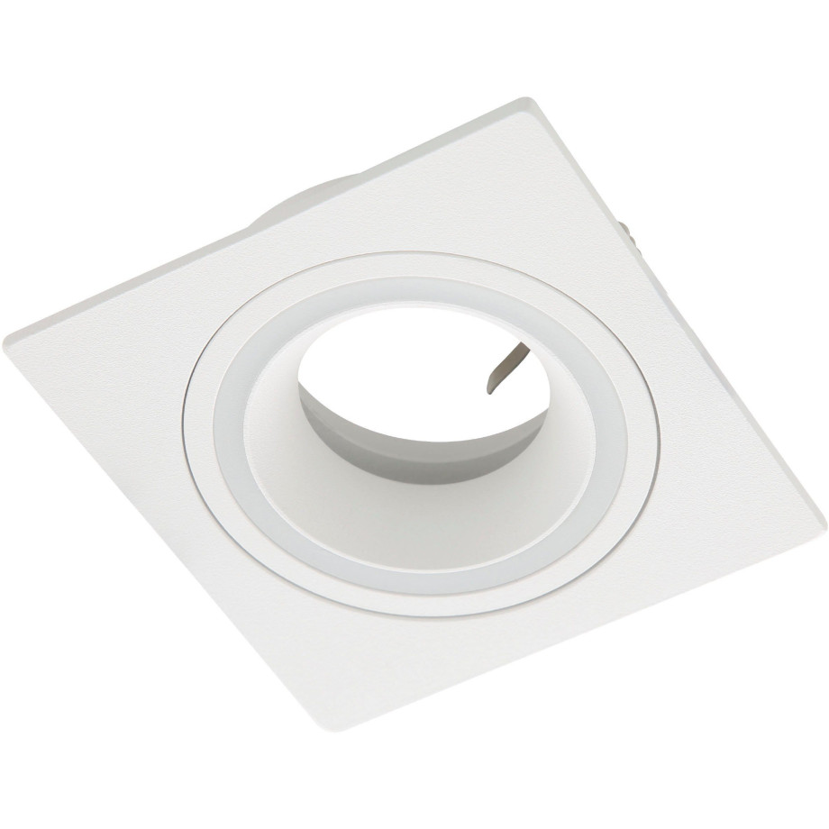 EGLO Plafondlamp CAROSSO Plafondlamp in wit van aluminium - excl. GU10 - 35W (1 stuk) afbeelding 1