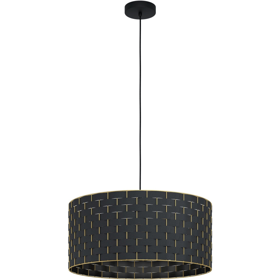 EGLO Plafondlampen MARASALES Hanglamp in zwart van staal - excl. E27 - 1X40W (1 stuk) afbeelding 1