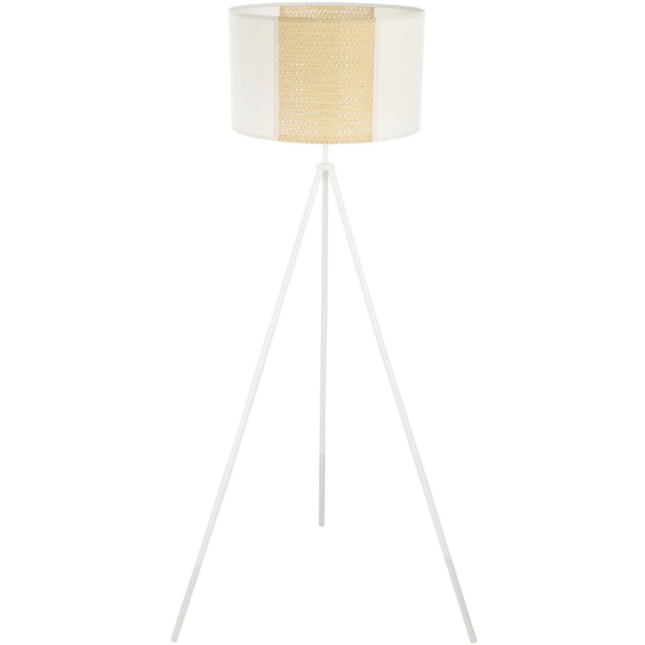 EGLO Staande lamp Arnhem Vloerlamp in wit van staal - excl. E27 - 1X40W (1 stuk) afbeelding 1