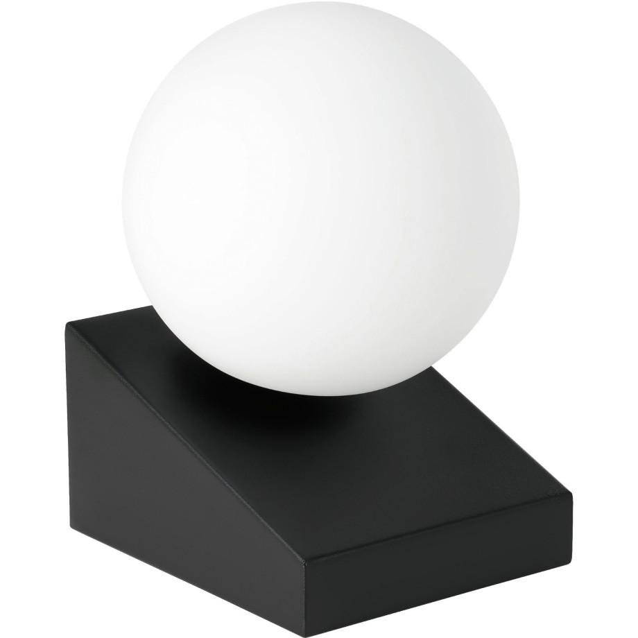 EGLO Tafellamp BILBANA Tafel lamp in zwart van staal - excl. E14 - 40W (1 stuk) afbeelding 1