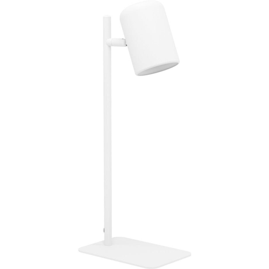 EGLO Tafellamp CEPPINO Tafel lamp in wit van staal - incl. GU10 - 4,5W (1 stuk) afbeelding 1