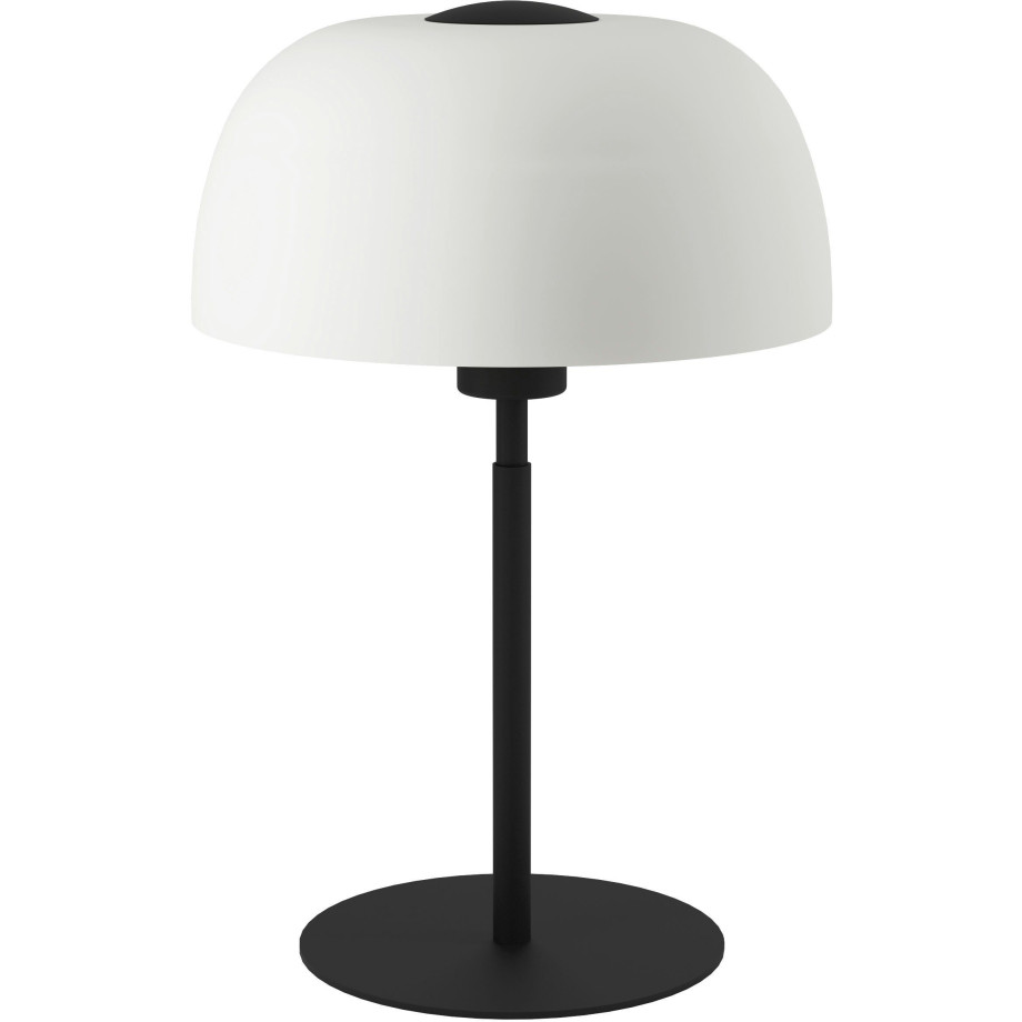 EGLO Tafellamp SOLO 2 Tafel lamp in zwart van staal - excl. E27 - 40W (1 stuk) afbeelding 1