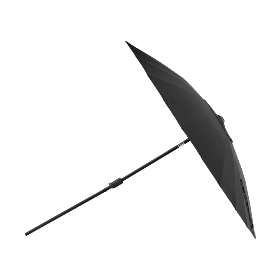 Einar parasol zwart - Ø 270 cm Einar parasol zwart - Ø 270 cm afbeelding 1