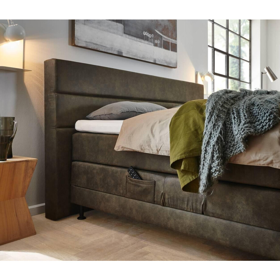 Elektrische boxspring Loft Eye inclusief dekbed 180 x 200 cm | Vitality Pur afbeelding 1