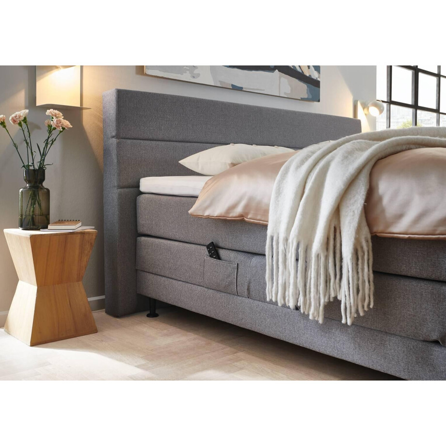 Elektrische boxspring Loft Eye inclusief dekbed 180 x 210 cm | Vitality Pur afbeelding 1