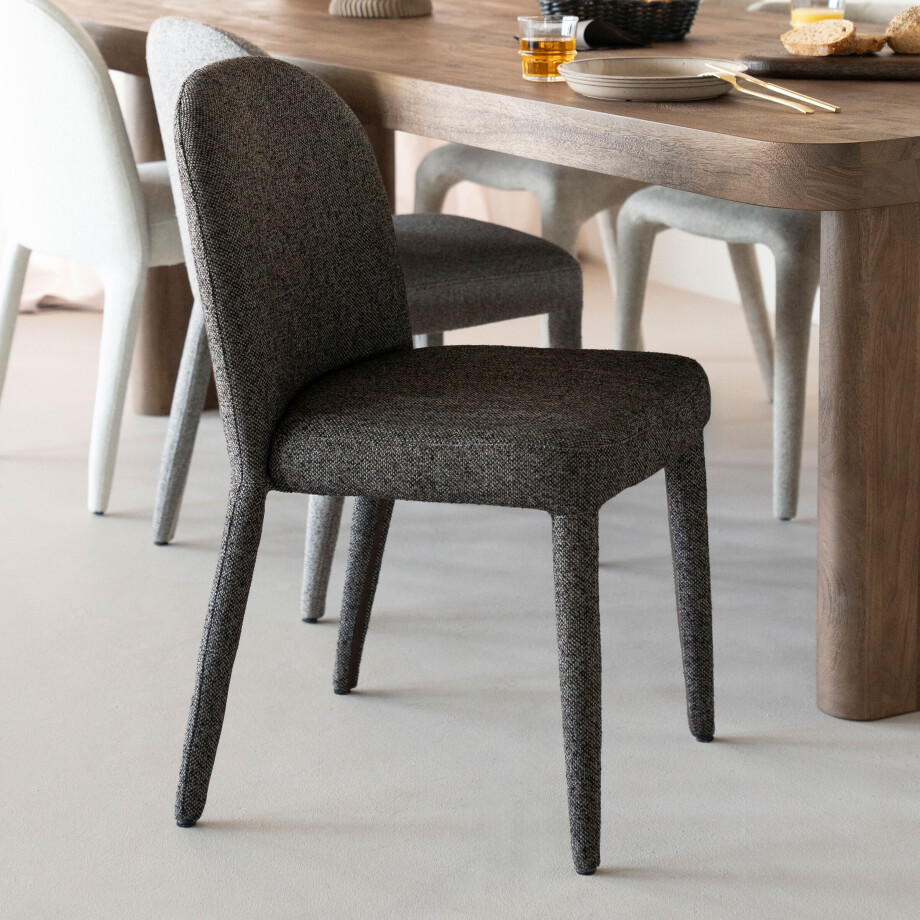 Eleonora Eetkamerstoel 'Jaxx' kleur Bruin afbeelding 1