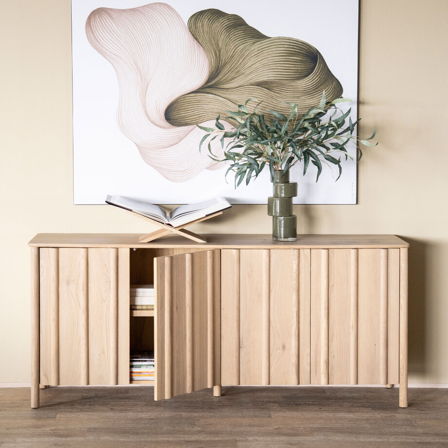 Eleonora Dressoir 'Jake' Eiken, 183cm, kleur Naturel afbeelding 1