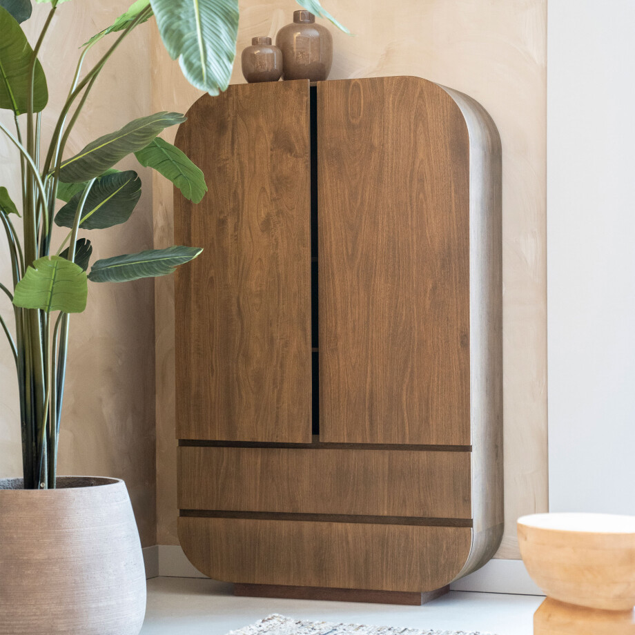 Eleonora Opbergkast 'King' Mangohout, 180 x 110cm afbeelding 1