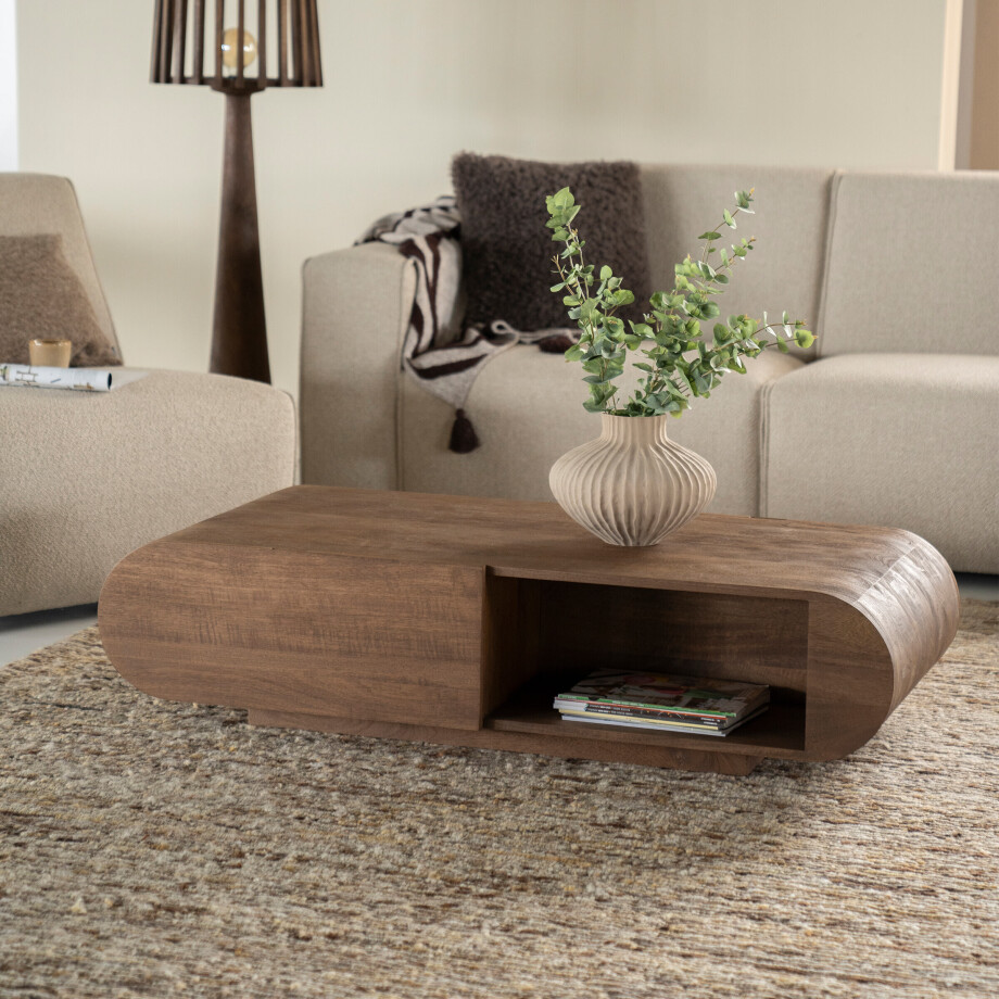 Eleonora Salontafel 'King' Mangohout, 130 x 60cm afbeelding 1