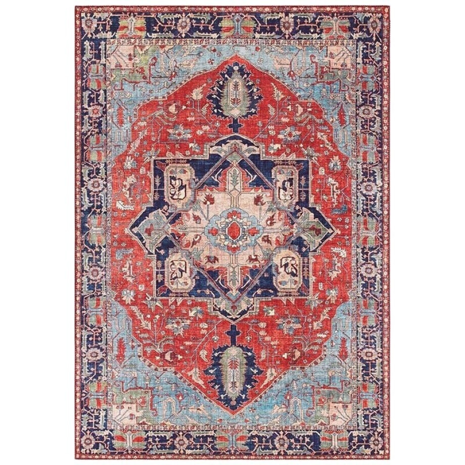 Vloerkleed Hamadan - Rood 150x80cm - - Dekbed-Discounter.nl afbeelding 