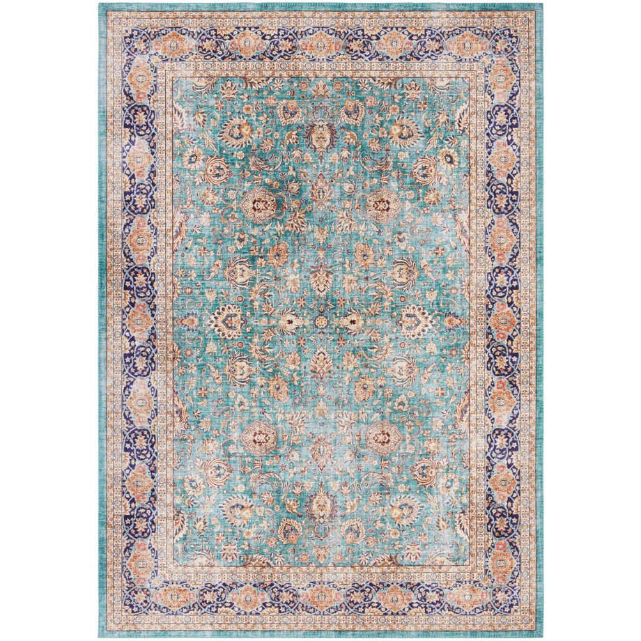 ELLE DECORATION Vloerkleed Keshan Maschad Oosters, loper, kortpolig, vintage, woonkamer, slaapkamer afbeelding 1