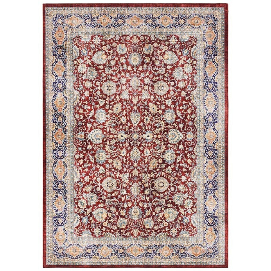 Vloerkleed Maschad - Rood 150x80cm - - Dekbed-Discounter.nl afbeelding 
